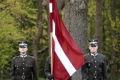 Ceremony in Riga marks 80th anniversary of the end of World War II