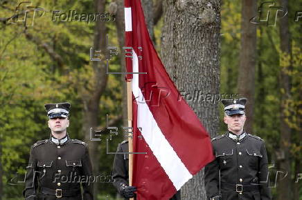 Ceremony in Riga marks 80th anniversary of the end of World War II