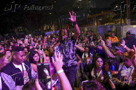 Show do cantor de Toni Garrido na Virada Cultural 2025