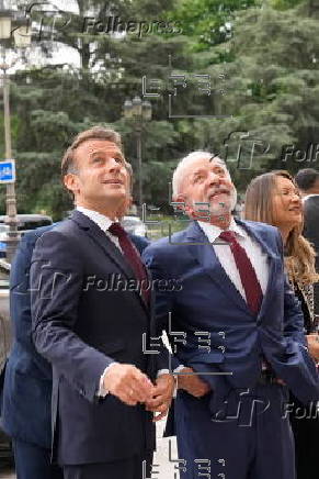 Brazilian President Lula visits France