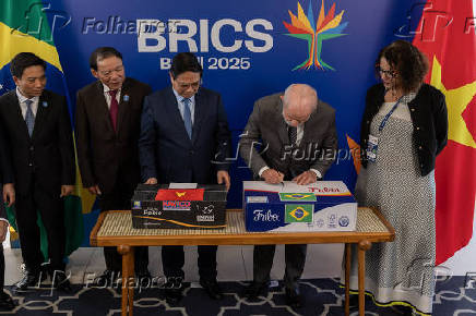 Presidente Lula e Pham Minh Chinh