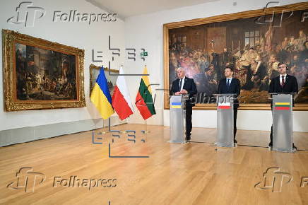 Ceremony marking 5th anniversary of the Lublin Triangle in Lublin