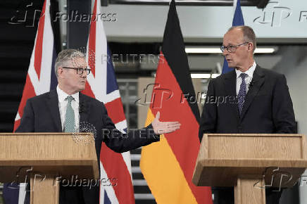 German Chancellor Merz visits Britain