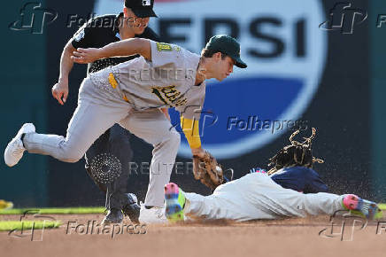 MLB: Athletics at Cleveland Guardians