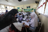 Banda Aceh government conducts free health checks for school children