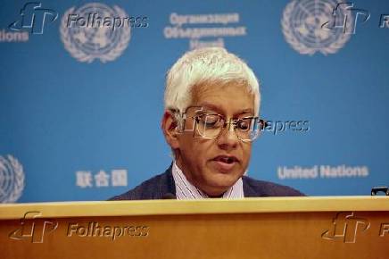 Coletiva de imprensa para a solução pacífica da questão da Palestina e sobre a implementação de uma solução de dois Estados.