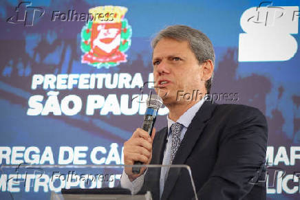 Entrega das câmeras nas motos da PM e GCM de São Paulo