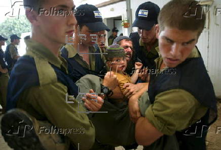 Israeli withdrawal from Gaza and the northern West Bank 2005