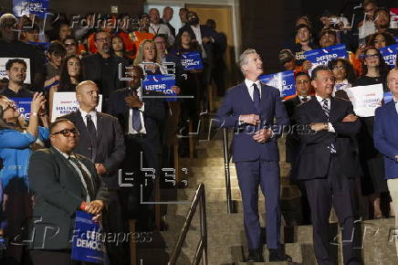 California Governor Newsom speaks on Trump's gerrymandering attempts