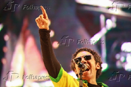 O cantor e compositor Simoninha