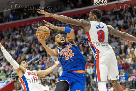 NBA: Playoffs-New York Knicks at Detroit Pistons