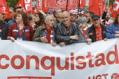 Manifestación del Primero de Mayo en Madrid
