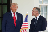 U.S. President Donald Trump meets Canadian Prime Minister Mark Carney in Washington