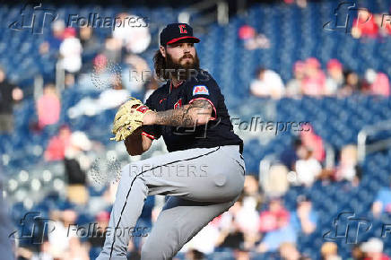 MLB: Game One-Cleveland Guardians at Washington Nationals