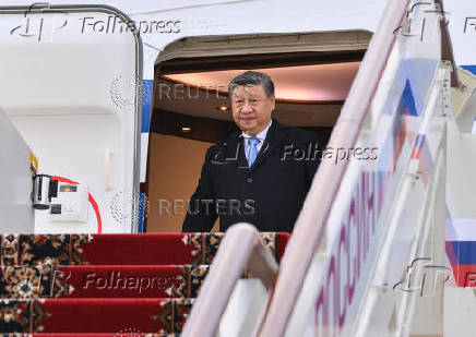 Chinese President Xi Jinping arrives in Moscow ahead of Victory Day celebrations