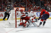 NHL: Stanley Cup Playoffs-Carolina Hurricanes at Washington Capitals