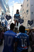 Inauguration of statue dedicated to Diego Armando Maradona in Naples