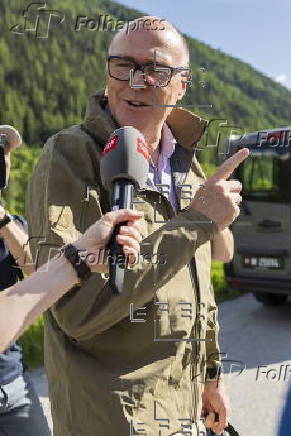 Aftermath of Birch Glacier collapse in Switzerland