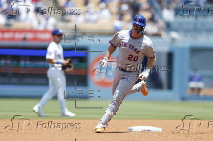 MLB - New York Mets at Los Angeles Dodgers