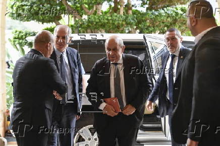 France's Special Envoy to Lebanon Le Drian visits Beirut