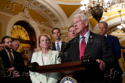 U.S. Senate Republicans' press conference after weekly policy luncheon in Washington