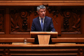 Debate on the new elected government program, at the parliament in Lisbon