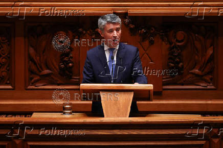 Debate on the new elected government program, at the parliament in Lisbon