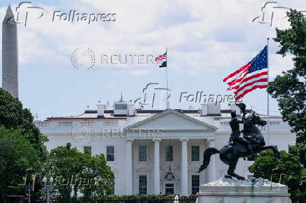 Trump Administration Adds Flag Poles to White House Grounds