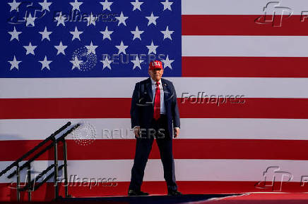 U.S. President Trump visits Des Moines, Iowa