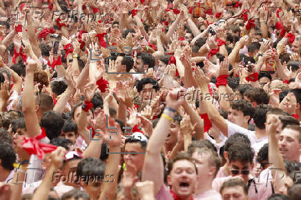 Todo listo para el comienzo de los Sanfermines