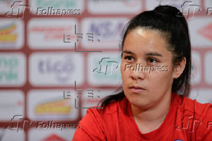 Rueda de prensa de la selección femenina de Paraguay