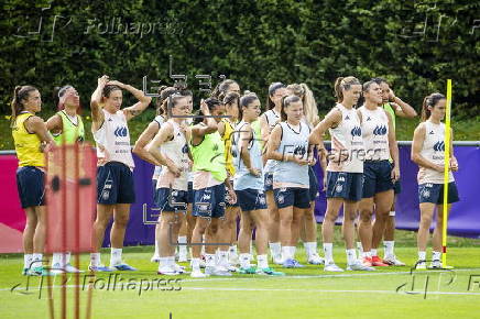 UEFA Women's EURO 2025 qualifier - Spain's training
