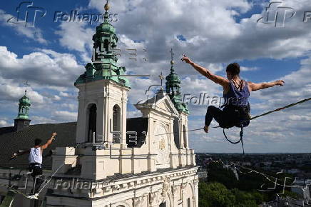 The Urban Highline Festival in Lublin