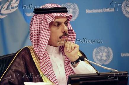 Coletiva de imprensa para a solução pacífica da questão da Palestina e sobre a implementação de uma solução de dois Estados.