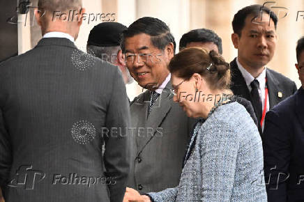Trade talks between the U.S. and China in Stockholm