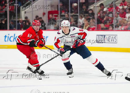 NHL: Washington Capitals at Carolina Hurricanes
