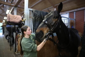 The King's Troop Royal Horse Artillery prepares for 80th anniversary of VE Day