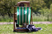 Warm weather in London