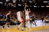 NBA: Playoffs-Houston Rockets at Golden State Warriors