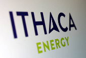 FILE PHOTO: Illustration shows Ithaca Energy logo