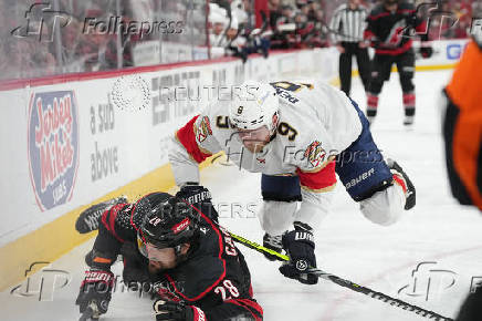 NHL: Stanley Cup Playoffs-Florida Panthers at Carolina Hurricanes