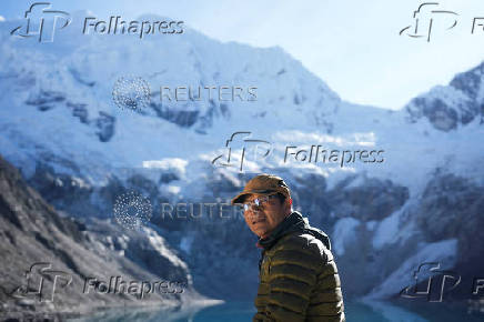 Peruvian farmer Saul Luciano Lliuya, who is suing German energy utility RWE