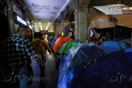 Protest of National Coordination of Education Workers (CNTE) in Mexico City