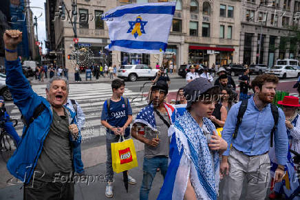 'No War on Iran' rally in New York
