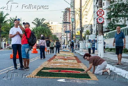 Celebração de Corpus Christi - Praia Grande