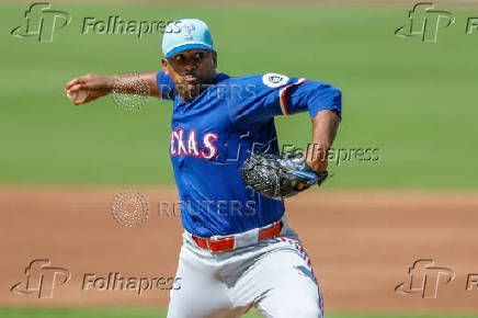 MLB: Texas Rangers at San Diego Padres