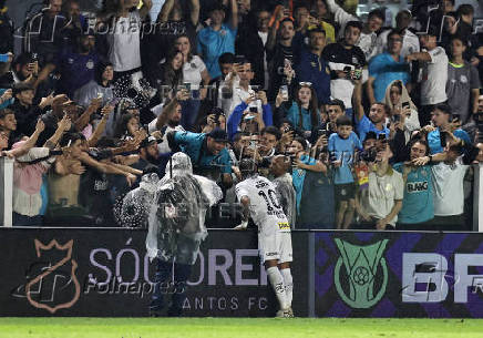 Brasileiro Championship - Santos v Internacional