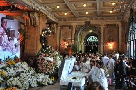 Velório da cantora Preta Gil no Theatro Municipal do Rio de Janeiro
