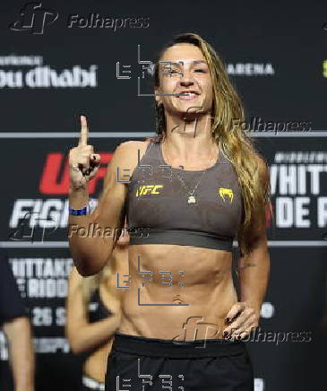 Weigh-ins for UFC FN 193 in Abu Dhabi