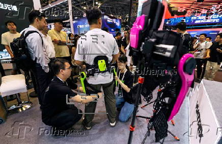 World Artificial Intelligence Conference expo in Shanghai
